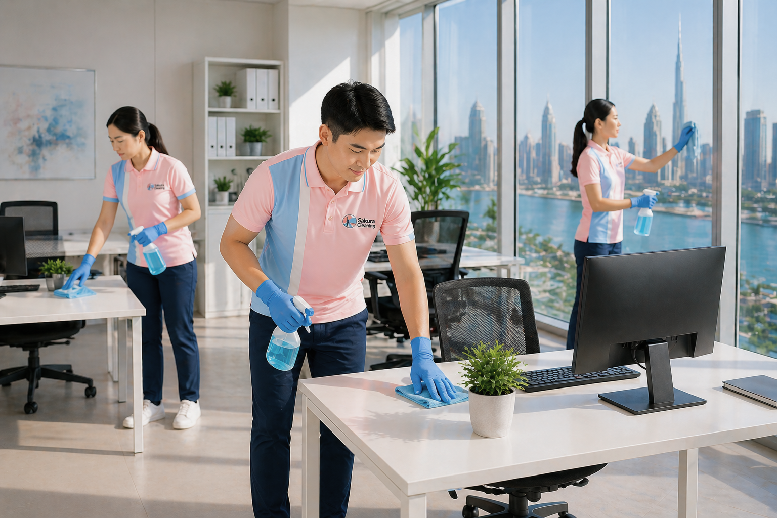 Modern Corporate Office Cleaning Creek Harbour