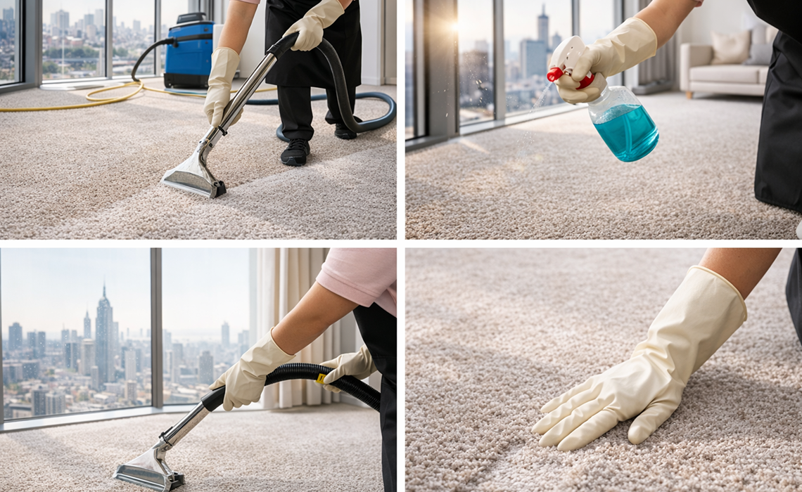 deep carpet stain removal cleaning