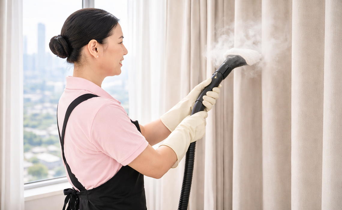 curtain cleaning service dubai